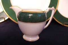 COALPORT ATHLONE GREEN- CREAMER  .....   http://jaapiesfinechinastore.com