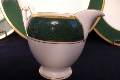 COALPORT ATHLONE GREEN- CREAMER  .....   http://jaapiesfinechinastore.com