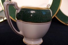 COALPORT ATHLONE GREEN- CREAMER  .....   http://jaapiesfinechinastore.com