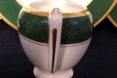 COALPORT ATHLONE GREEN- CREAMER  .....   http://jaapiesfinechinastore.com