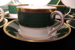 COALPORT ATHLONE GREEN- CUP & SAUCER  .....   https://www.jaapiesfinechinastore.com