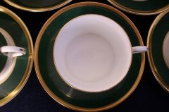 COALPORT ATHLONE GREEN- CUP & SAUCER  .....   http://jaapiesfinechinastore.com