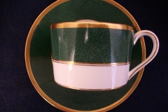 COALPORT ATHLONE GREEN- CUP & SAUCER  .....   https://www.jaapiesfinechinastore.com