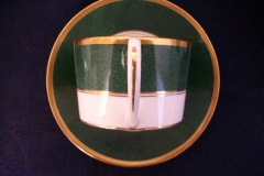 COALPORT ATHLONE GREEN- CUP & SAUCER  .....   https://www.jaapiesfinechinastore.com