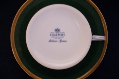 COALPORT ATHLONE GREEN- CUP & SAUCER  .....   https://www.jaapiesfinechinastore.com