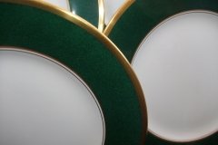COALPORT ATHLONE GREEN- DINNER PLATE  .....   http://jaapiesfinechinastore.com