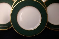 COALPORT ATHLONE GREEN- LUNCH PLATE  .....   http://jaapiesfinechinastore.com