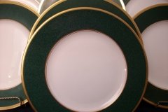 COALPORT ATHLONE GREEN- LUNCH PLATE  .....   http://jaapiesfinechinastore.com