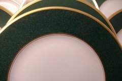 COALPORT ATHLONE GREEN- LUNCH PLATE  .....   http://jaapiesfinechinastore.com