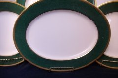 COALPORT ATHLONE GREEN-  PLATTER 13  1/4"  .....  http://jaapiesfinechinastore.com