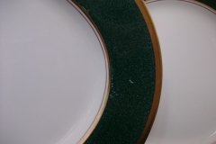 COALPORT ATHLONE GREEN-  PLATTER 13  1/4"  .....  http://jaapiesfinechinastore.com