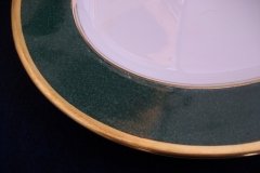 COALPORT ATHLONE GREEN-  PLATTER 13  1/4"  .....  http://jaapiesfinechinastore.com