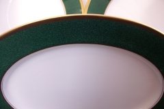 COALPORT ATHLONE GREEN-  PLATTER 14  3/4"  .....  http://jaapiesfinechinastore.com/