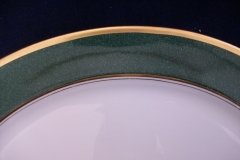 COALPORT ATHLONE GREEN-  PLATTER 14  3/4"  .....  http://jaapiesfinechinastore.com/