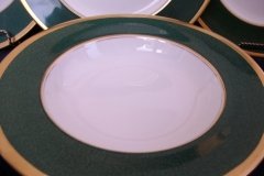 COALPORT ATHLONE GREEN- RIM SOUP BOWL  .....   http://jaapiesfinechinastore.com
