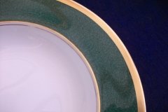 COALPORT ATHLONE GREEN- RIM SOUP BOWL  .....   http://jaapiesfinechinastore.com