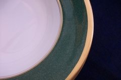 COALPORT ATHLONE GREEN- RIM SOUP BOWL  .....   http://jaapiesfinechinastore.com