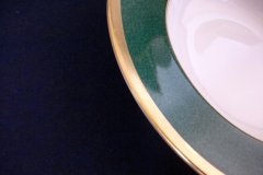 COALPORT ATHLONE GREEN- RIM SOUP BOWL  .....   http://jaapiesfinechinastore.com