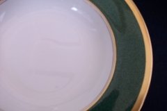 COALPORT ATHLONE GREEN- RIM SOUP BOWL  .....   http://jaapiesfinechinastore.com