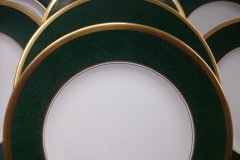 COALPORT ATHLONE GREEN- SALAD PLATE  .....   http://jaapiesfinechinastore.com