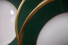 COALPORT ATHLONE GREEN- SALAD PLATE  .....   https://www.jaapiesfinechinastore.com