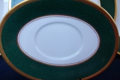 COALPORT ATHLONE GREEN- SAUCER FOR GRAVY BOAT  .....   https://www.jaapiesfinechinastore.com