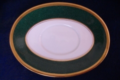 COALPORT ATHLONE GREEN- SAUCER FOR GRAVY BOAT  .....   https://www.jaapiesfinechinastore.com