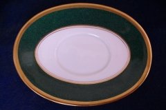 COALPORT ATHLONE GREEN- SAUCER FOR GRAVY BOAT  .....   http://jaapiesfinechinastore.com
