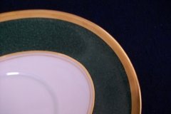 COALPORT ATHLONE GREEN- SAUCER FOR GRAVY BOAT  .....   http://jaapiesfinechinastore.com
