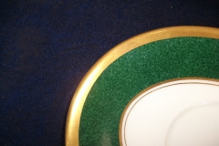 COALPORT ATHLONE GREEN- SAUCER FOR GRAVY BOAT  .....   https://www.jaapiesfinechinastore.com