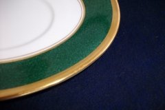 COALPORT ATHLONE GREEN- SAUCER FOR GRAVY BOAT  .....   http://jaapiesfinechinastore.com