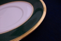 COALPORT ATHLONE GREEN- SAUCER FOR GRAVY BOAT  .....   https://www.jaapiesfinechinastore.com