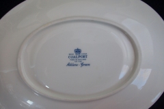 COALPORT ATHLONE GREEN- SAUCER FOR GRAVY BOAT  .....   https://www.jaapiesfinechinastore.com