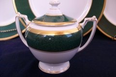 COALPORT ATHLONE GREEN- SUGAR BOWL  .....   http://jaapiesfinechinastore.com