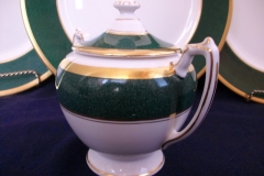 COALPORT ATHLONE GREEN- SUGAR BOWL  .....   https://www.jaapiesfinechinastore.com