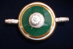 COALPORT ATHLONE GREEN- SUGAR BOWL  .....   http://jaapiesfinechinastore.com