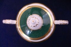 COALPORT ATHLONE GREEN- SUGAR BOWL  .....   http://jaapiesfinechinastore.com