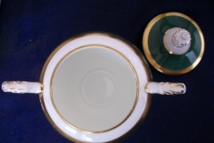 COALPORT ATHLONE GREEN- SUGAR BOWL  .....   https://www.jaapiesfinechinastore.com