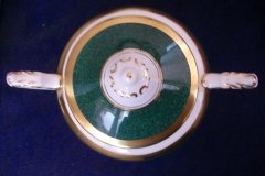 COALPORT ATHLONE GREEN- SUGAR BOWL  .....   http://jaapiesfinechinastore.com