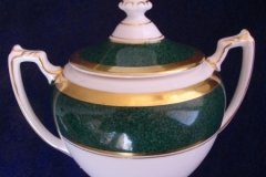 COALPORT ATHLONE GREEN- SUGAR BOWL  .....   http://jaapiesfinechinastore.com
