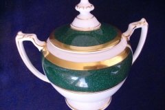 COALPORT ATHLONE GREEN- SUGAR BOWL  .....   http://jaapiesfinechinastore.com