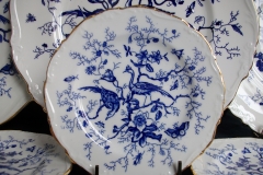 COALPORT CAIRO BLUE #9252-  BREAD & BUTTER PLATE   .....   https://www.jaapiesfinechinastore.com