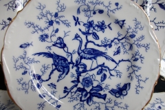 COALPORT CAIRO BLUE #9252-  BREAD & BUTTER PLATE   .....   https://www.jaapiesfinechinastore.com