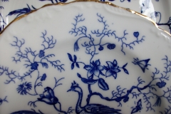 COALPORT CAIRO BLUE #9252-  BREAD & BUTTER PLATE   .....   https://www.jaapiesfinechinastore.com