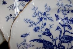 COALPORT CAIRO BLUE #9252-  BREAD & BUTTER PLATE   .....   http://jaapiesfinechinastore.com
