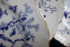 COALPORT CAIRO BLUE #9252-  BREAD & BUTTER PLATE   .....   https://www.jaapiesfinechinastore.com