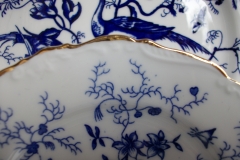 COALPORT CAIRO BLUE #9252-  BREAD & BUTTER PLATE   .....   https://www.jaapiesfinechinastore.com