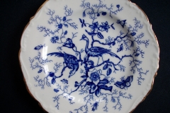 COALPORT CAIRO BLUE #9252-  BREAD & BUTTER PLATE   .....   https://www.jaapiesfinechinastore.com