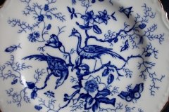 COALPORT CAIRO BLUE #9252-  BREAD & BUTTER PLATE   .....   http://jaapiesfinechinastore.com