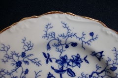 COALPORT CAIRO BLUE #9252-  BREAD & BUTTER PLATE   .....   https://www.jaapiesfinechinastore.com